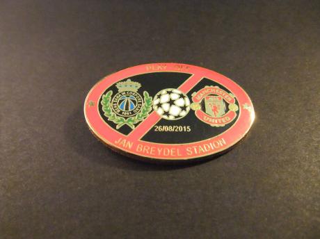 UEFA Champions League Play-offs, Club Brugge - Manchester United, 2015 ( Jan Breydelstadion) uitslag  0-4 ( rood-zwart)
